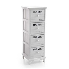 CASSETTIERA IN LEGNO DECORATA