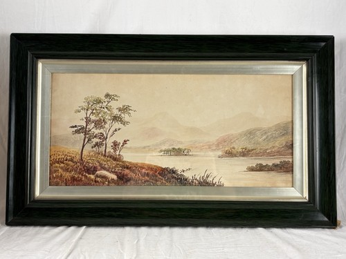 Victorian watercolour painting - victorian,