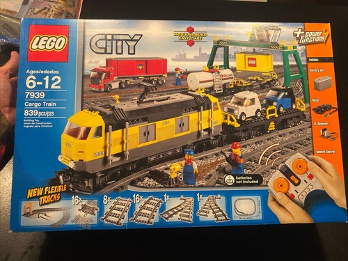 Lego city 7939 treno cargo - lego,