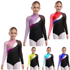Body bambina allenamento body figura Unitard performance danza pezzo unico