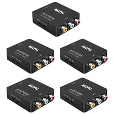 Adattatore convertitore audio video 5X a AV a 1080P CVBS PAL/NTS7234