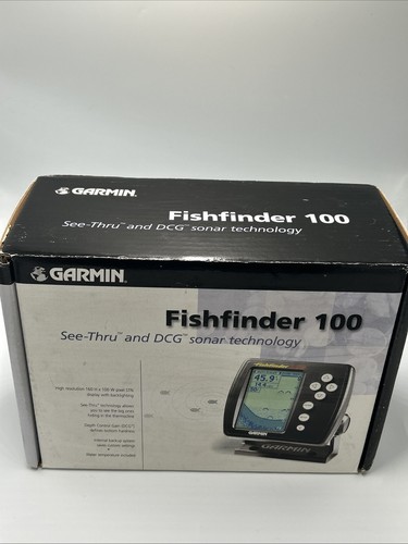 Garmin fish finder - finder, con