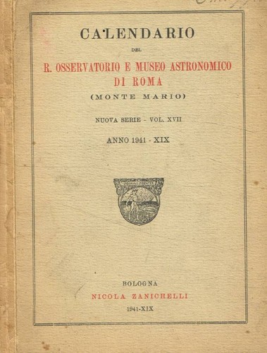 Calendario del osservatorio - calendario,