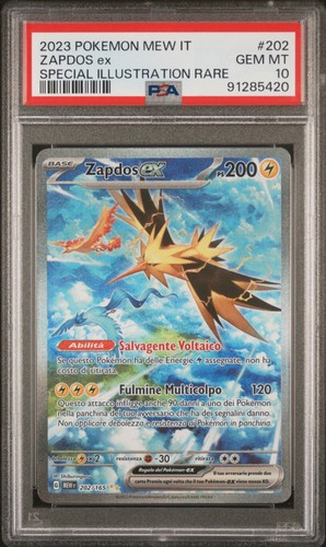 Pokemon zapdos 202 psa - zapdos, ex