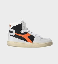 Diadora Heritage Mi Basket Ripstop – High Top Unisex White Black