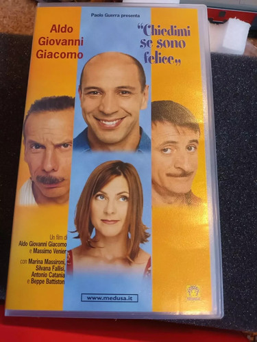 Videocassetta vhs chiedimi - vhs, se