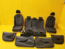 Audi A3 S3 8V HB black SET SEDILI COMPLETO OE Parte originale usata
