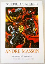 MASSON ANDRE affiche originale