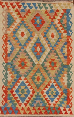 South western geometric kilim - south-western,