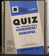 QUIZ PER I CONCORSI NELLE