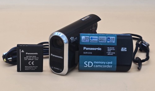 Panasonic sdr s10 videocamera - sdr-s10,