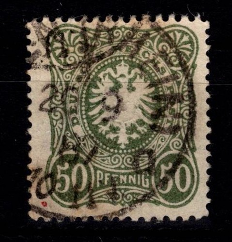 Impero tedesco timbrato - c,