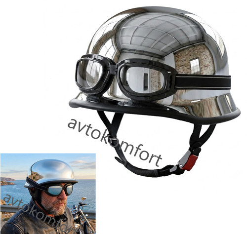 Mezzo casco moto - , stile