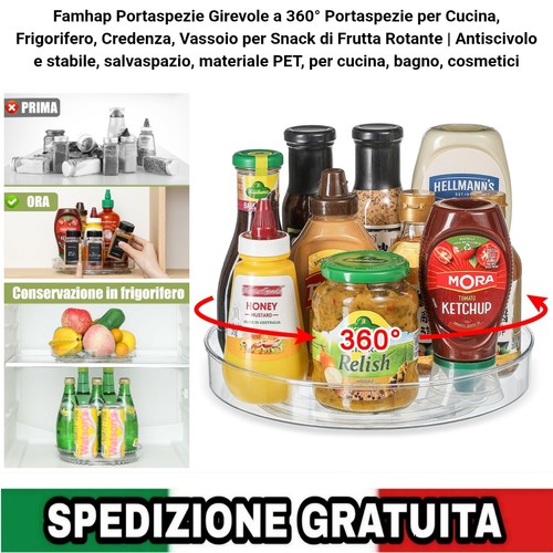 Portaspezie girevole 360 - portaspezie,