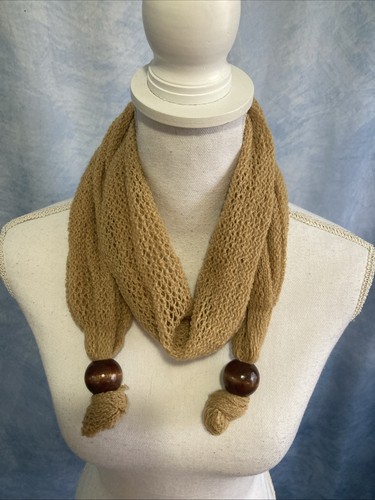 Sciarpa stile vintage marrone