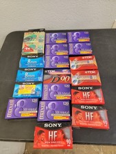 Mixed lot tdk maxell - of,