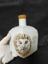 Bottiglia in ceramica da whisky Suntory Presidents Choice (vuota) con sughero...
