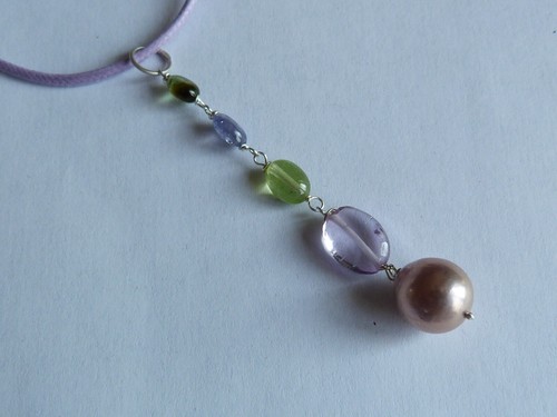 Pendente argento tormalina - pendente,, argento,