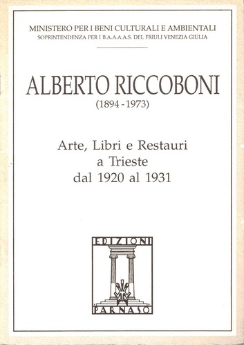 Alberto riccoboni arte libri - riccoboni,,