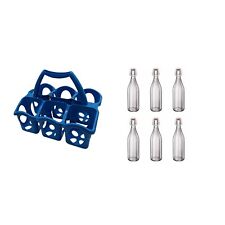 cesto portabottiglie con 6