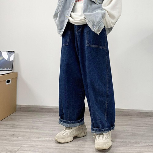 Jeans uomo ragazzo gamba