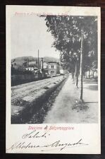 >>> RARISSIMA cartolina viaggiata 1902 Stazione di SALSOMAGGIORE Parma ferrovia