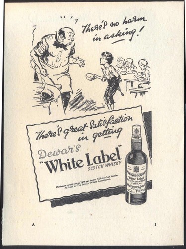 White label whisky oliver - white,