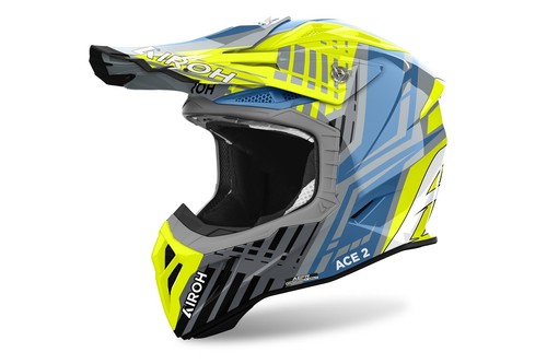 Casco airoh aviator - casco, ace
