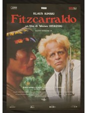 manifesto FITZCARRALDO klaus kinski claudia cardinale werner herzog W30