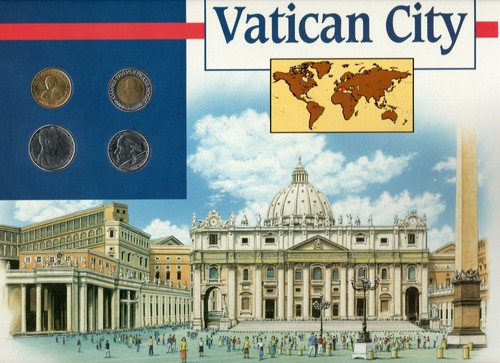 Monete del mondo - del, vaticano