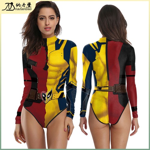 Costume bagno deadpool - bagno,