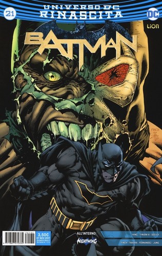 Universo rinascita batman - dc,