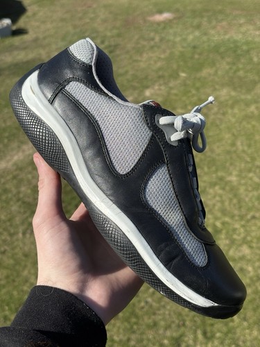 Prada americas cup nero pelle - cup,