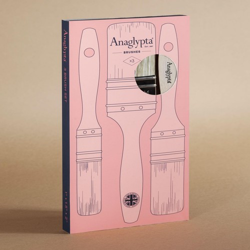 Anaglypta set pennelli m047 - set,