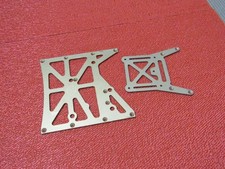 Losi HD High Performance Hard Anodizzato Skid Plate / Top Plate LST LST2 XXL, AFT