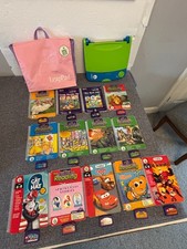 Leapfrog Leap Pad Sistema di Apprendimento della Scrittura e 13 Cartucce, Libri Zaino Rosa