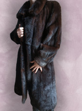 Pelliccia lunga di visone, brand Annabella, marrone, taglia M, ottime condizioni