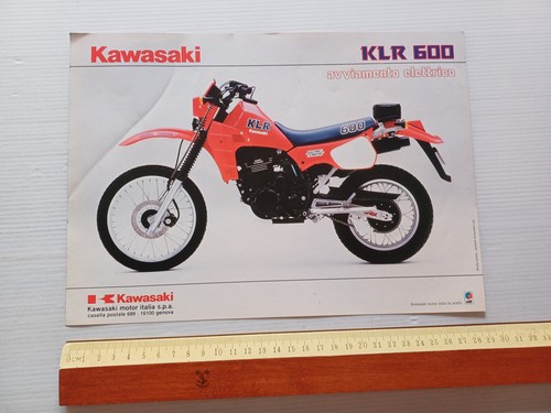 Kawasaki klr 600 - klr, avviamento