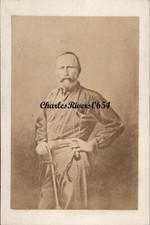 Military cdv italian general - military,