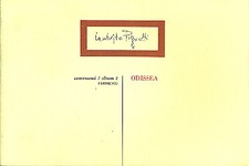 PIGNOTTI Lamberto, Odissea. Con cinque tavole di Titina Maselli. Fermenti, 1994