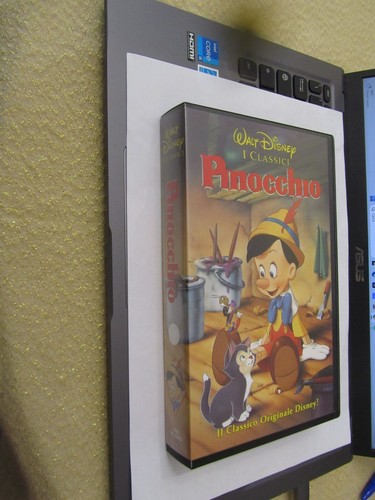 Videocassetta vhs pinocchio - videocassetta,
