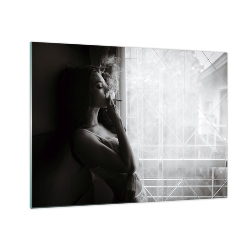 Quadro vetro 70x50cm donna - quadro,