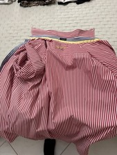 PAUL & SHARK Camicia Uomo Manica Lunga Righe  Bianca Rossa Taglia 45 Xxxl