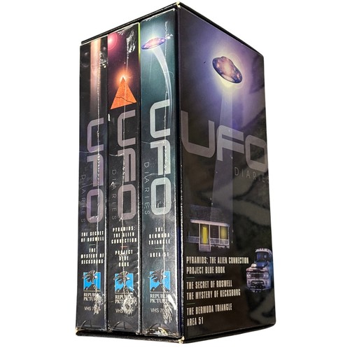 Ufo diaries vhs box set - ufo, video