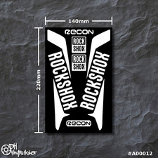 Rockshox Recon Set di Adesivi