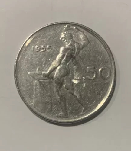 Moneta lire 1955 - lire,