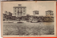 Cartolina santa marinella - santa,
