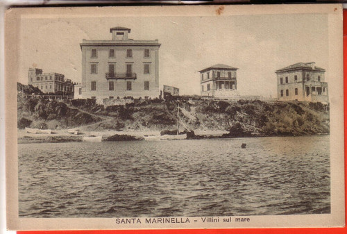 Cartolina santa marinella fp - ,