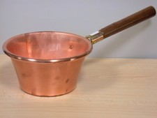 Paiolo in rame con manico in