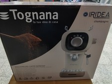 Tognana Iridea, Macchina del Caffè espresso, plastica - acciaio inox, Champagne